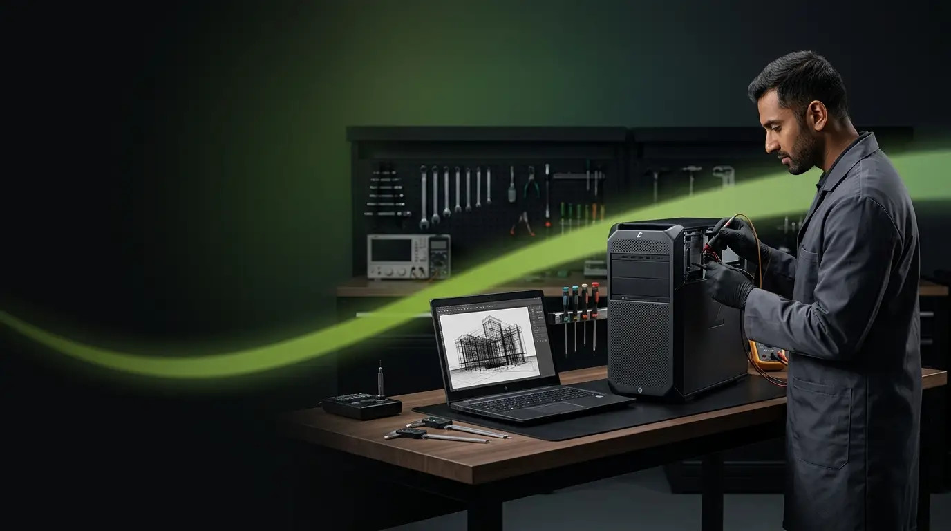 revaliQ — recondicionamento de workstations HP Z e ZBook